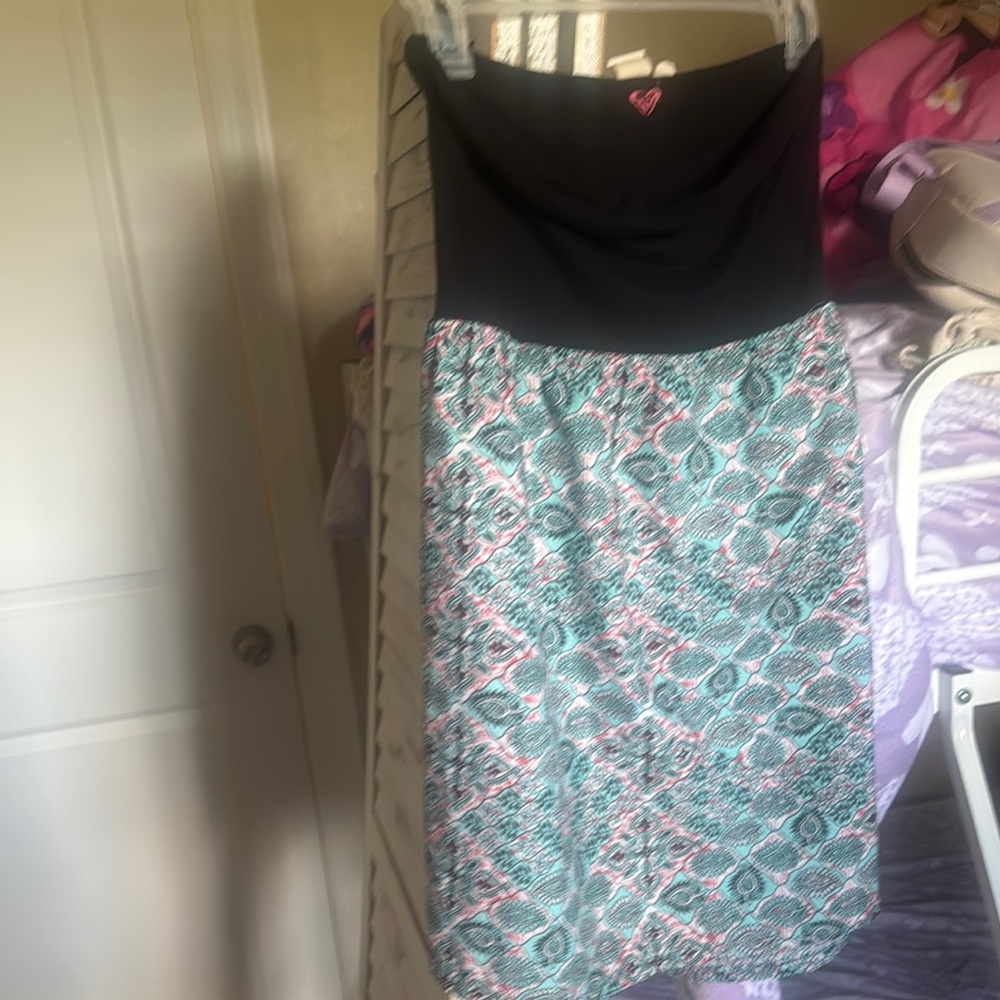 Roxy Black Strapless Dress